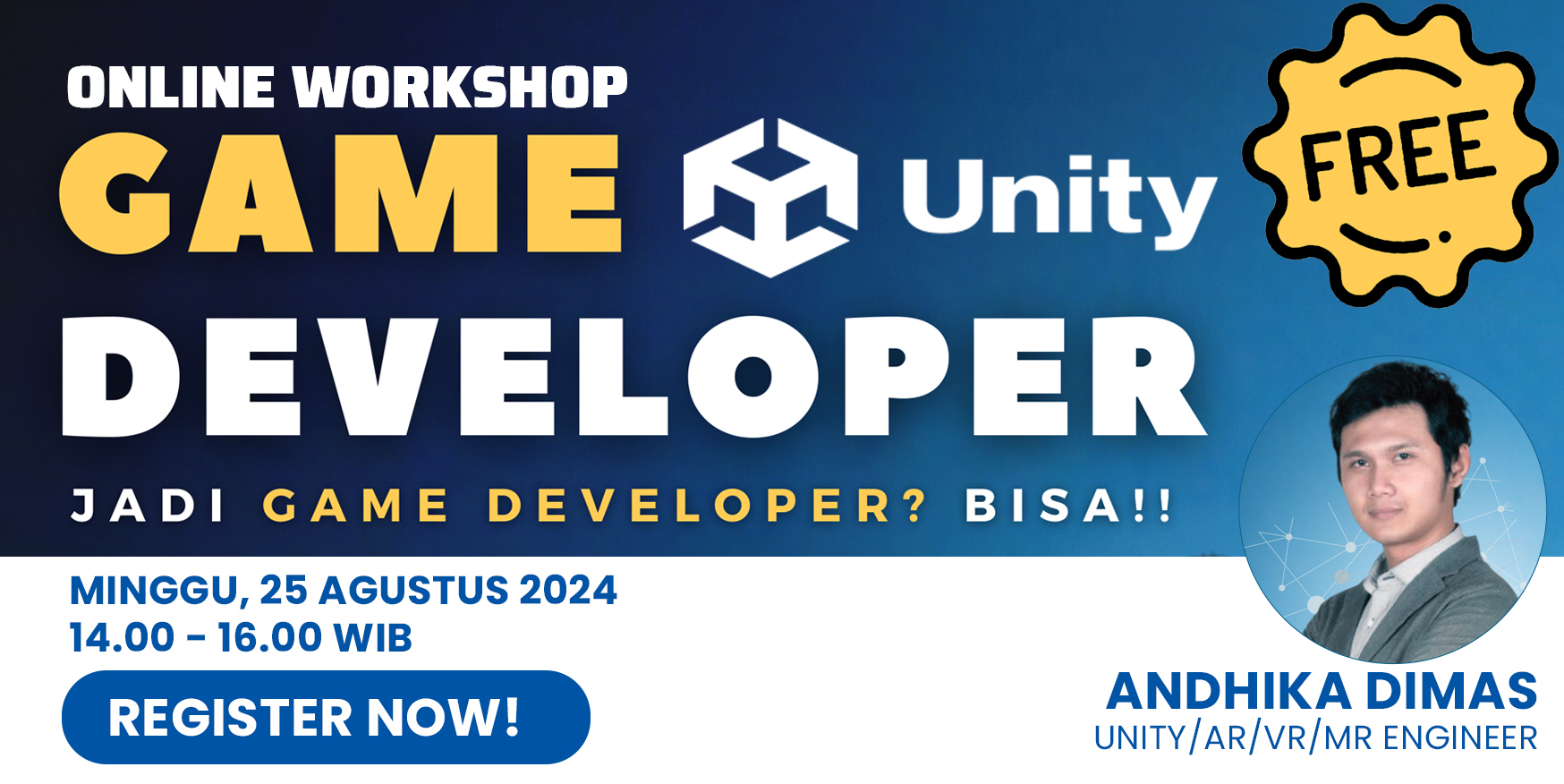 Unity Game Developer Workshop For Beginner